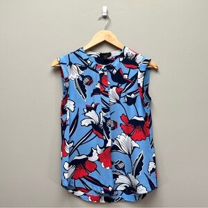 J.Crew 100% silk sleeveless blouse